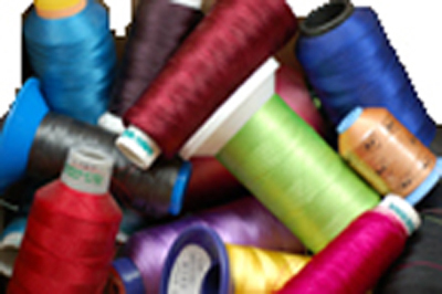 embroidery thread partial spools