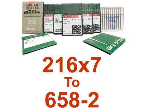 Needle Systems 216x7 To 658-2