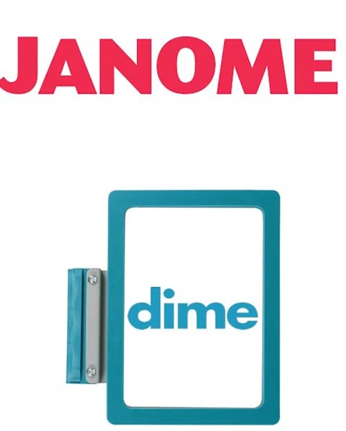Machine Embroidery Hoops for Janome and Elna