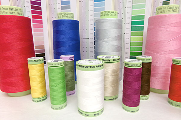 Mettler SILK-FINISH COTTON 60 is the thinnest cotton thread in the Mettler Silk-Finish cotton thread line. batiste, tulle, cotton, linen, terry, and many other fabrics.The recommended needle sizes for 60 wt cotton are 65/9 to 80/12.
