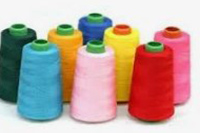Venus Poly Core Thread is a Tex 35 (T-35) spun polyester wrapped around a continuous filament for strength. Venus Poly Core Thread is a Tex 35 (T-35) spun polyester wrapped around a continuous filament for strength.