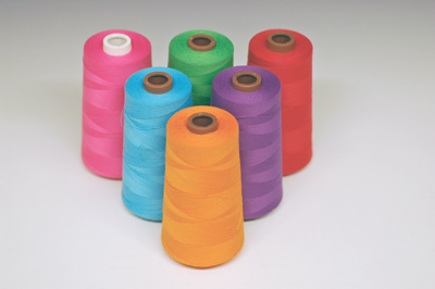 Venus Tex 27 (T-27) all-purpose spun polyester serger and sewing thread on 6000-yard spools. It is similar to Maxi-Lock. Closeout.