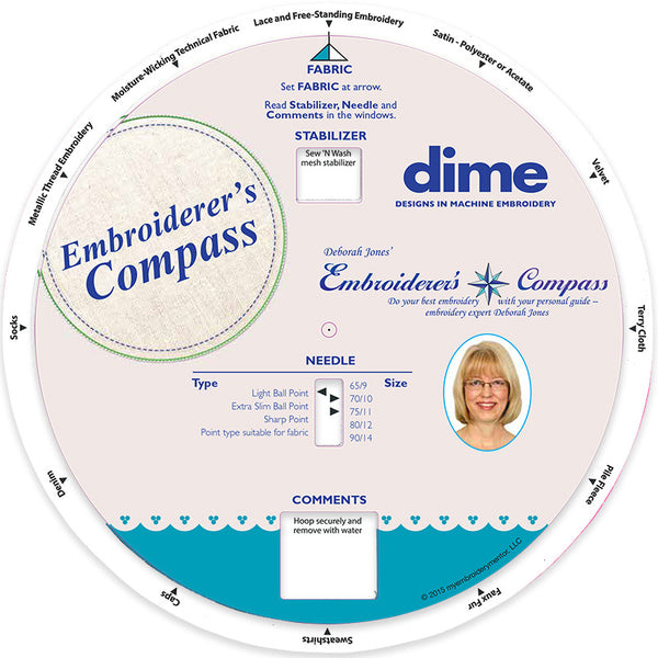 Embroiders" Compass