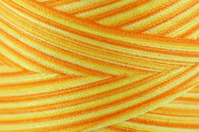 Variegated Peachy Orange Color Chip