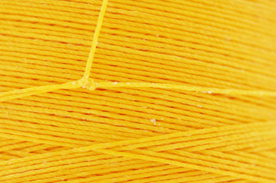 Waxed Linen Thread- Bright Autumn Yellow — Two Hands Paperie