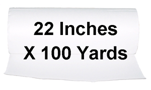 Stabilizer - Cutaway - Style 8820 - White - 2 Oz - 22 In x 100 Yd Roll - Drop Ship