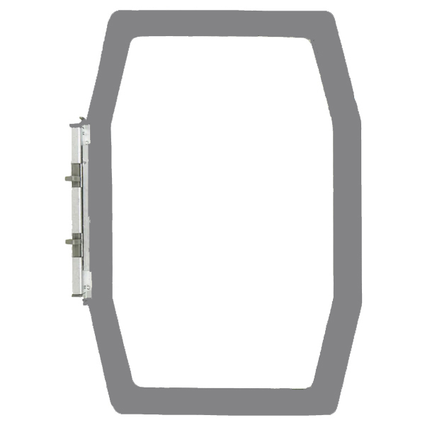 Sticky Hoop - Oval - 265 mm x 165 mm (SH00C6S) - Metal Frame for Bernina