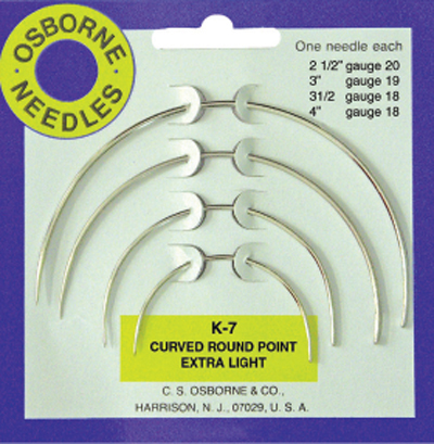 Curved Round Point Needle Kit