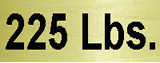 Kevlar 225-Lbs Color Chip