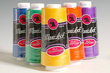 Maxi-Lock and Excell are basic, all purpose sewing and serger thread. Excell is Maxi-Lock, but on larger cones.