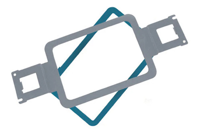 Snap Hoop Monster- Multi-Needle - 4" x 4" (MNM00E1) - 2 Frames - Metal and Flat Magnetic- For SWF