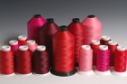 size 69 red nylon thread