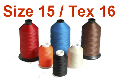 Nylon Thread - Size 15 / Tex 16 / Govt. 00