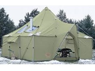 tents sewn with polyester thread