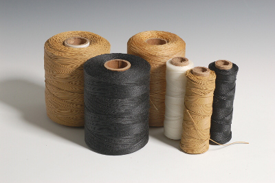  Waxed Thread Cord, Pink Polyester Thin Waxed Thread